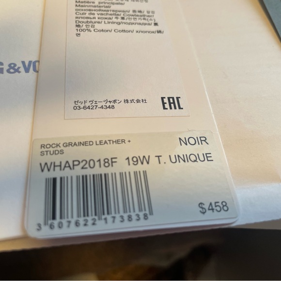 Zadig & Voltaire Black Crossbody Bag with Silver Accents - Picture 10 of 16